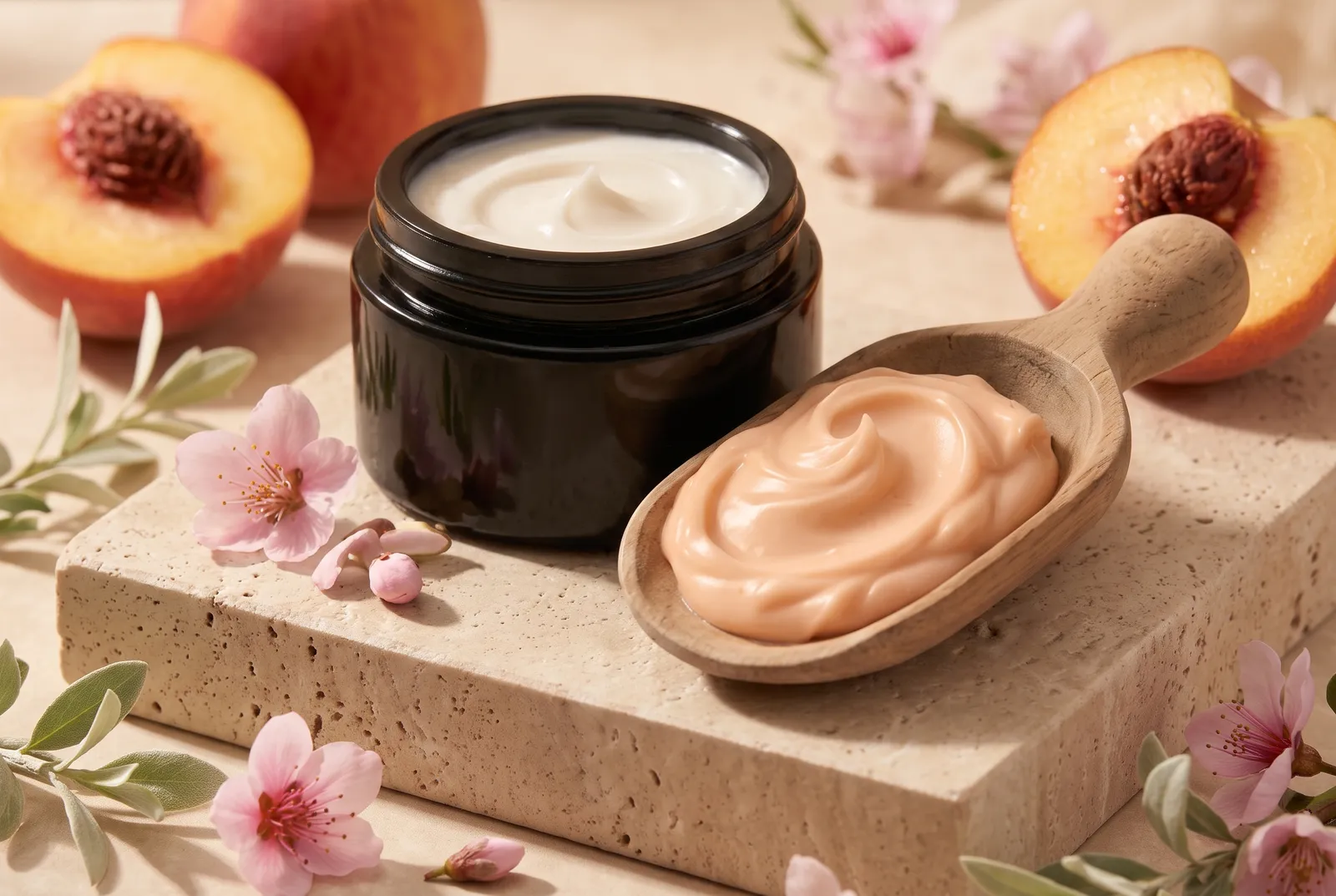 Nelovraa Velvet Peach Perfumed Body Balm